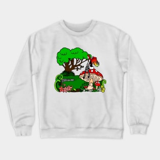 Faerie Forest Crewneck Sweatshirt